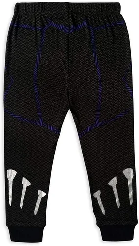 Vista 5 de Marvel Disfraz de Pantera Negra PJ PALS para niños, talla 2