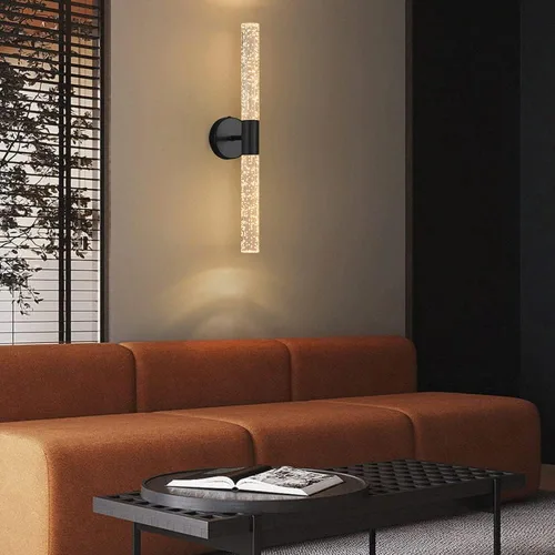Vista 2 de Aplique de pared de burbujas, lámpara de pared moderna para dormitorio, lámpara LED de montaje en pared, linterna de pared interior con vidrio