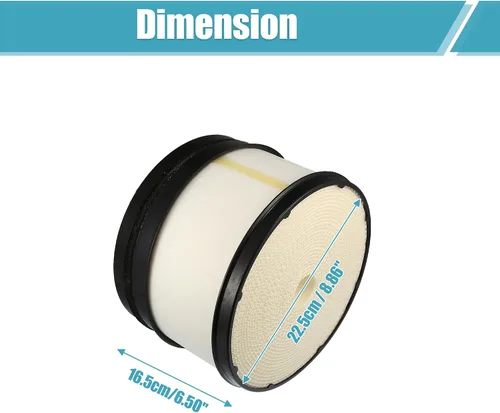 Vista 7 de X AUTOHAUX Filtro de aire de motor de automóvil 25839611 para Chevrolet Silverado 2500 3500 HD 2006-2011 para GMC Sierra 2500 3500 HD 6.6L Diesel