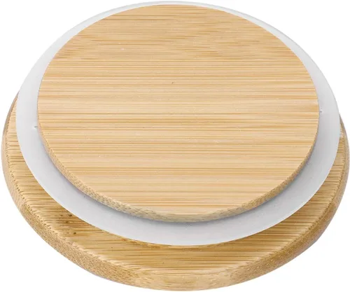 Vista 12 de Freebily Tapas de bambú Marson para frascos de silicona con sello de silicona para tarros de conservas de boca pequeña/regular/ancha, tipo B