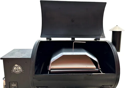Vista 4 de Pellethead Accesorio para horno de pizza para parrillas de pellets – Convierte Traeger, Pit Boss, GMG y Camp Chef en horno de pizza al aire libre