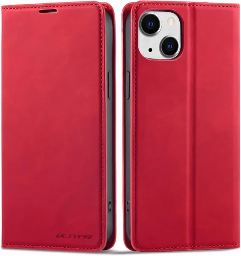 Vista 41 de QLTYPRI Funda tipo cartera para iPhone Air, 3 tarjeteros, color negro Funda de piel sintética de alta calidad, cierre magnético, soporte