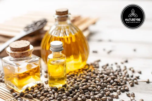 Vista 2 de Naturevibe Botanicals Aceite de Ricino 32 oz 100% Puro Prensado en Frío y Libre de Hexano Aceite Natural para Cabello, Piel y Pestañas Vegano