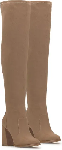 Vista 7 de Jessica Simpson Womens Brixten Faux Suede Tall Over-The-Knee Boots