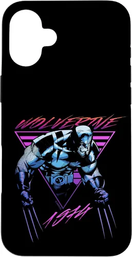 Vista 23 de Marvel X-Men Wolverine 1974 - Carcasa de neón para iPhone 17