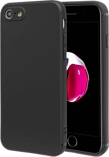 Vista 24 de FanTEK Funda para teléfono compatible con iPhone 7 Plus, iPhone 8 Plus, antiarañazos y huellas dactilares, funda protectora, color negro mate