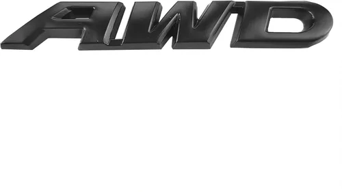 Vista 5 de OnlyYou.X AWD Emblema 3D Logo AWD calcomanía gruesa para camioneta universal y automóvil, 6 pulgadas de largo, 1 pieza de metal negro