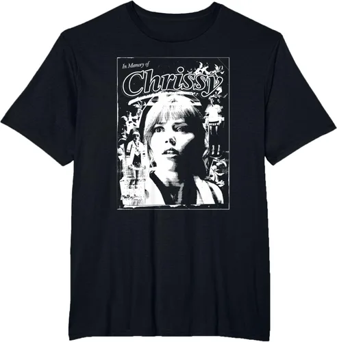 Vista 3 de Stranger Things Camiseta Hellfire Club Chrissy In Memory of, Negro