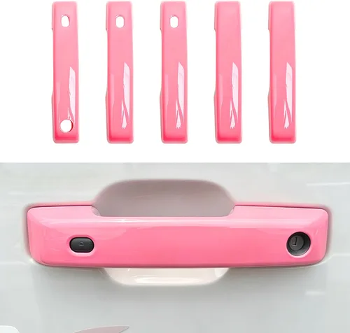 Vista 11 de Protector de arañazos para manija de puerta trasera, cubierta de manija de puerta trasera compatible con Ford Bronco 2021 2022 2023 2024 2025