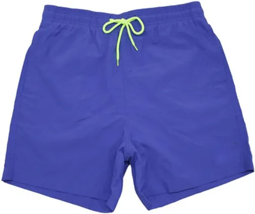 Vista 2 de Gopune Traje de baño corto de playa de secado rápido para hombre con forro de malla