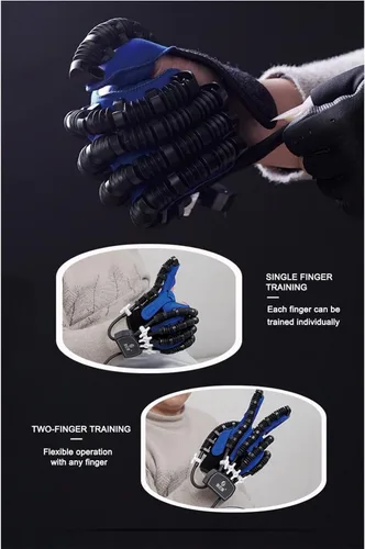 Vista 4 de Guantes de robot de rehabilitación para ambas manos, guantes de robot de rehabilitación de segunda generación con ambas manos, para pacientes