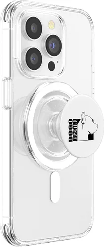 Vista 3 de Funny proud Dogo Argentino profile dog mom dog PopSockets MagSafe PopGrip for iPhone