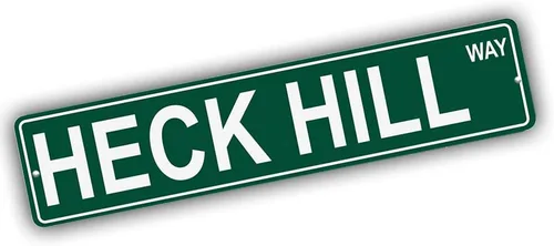 Vista 278 de Ohio Mountains Pick Your Mountain Compatible/repuesto para Acme Hill United States Mountain aluminio metal metal metal estilo letrero de calle