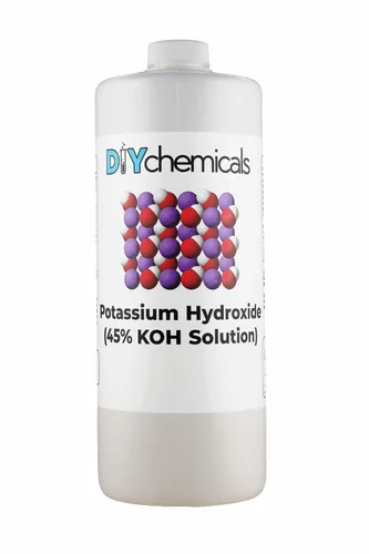 Vista 4 de DIYChemicals Hidróxido de potasio líquido 45% - (KOH 45%) (1 galón)