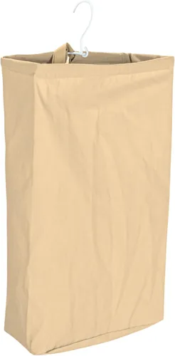 Vista 10 de Household Essentials Bolsa de lavandería para colgar en la puerta, bolsa de lona lavable con asa de bucle, capacidad para dos cargas de lavandería