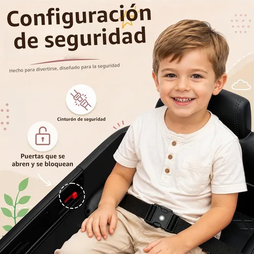 Vista 3 de Winado Vehículo eléctrico Land Rover con licencia de 12 V con control Negro