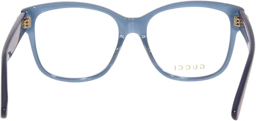 Vista 4 de Gucci GG0038ON 012 54 Nuevas gafas para mujer, Azul transparente