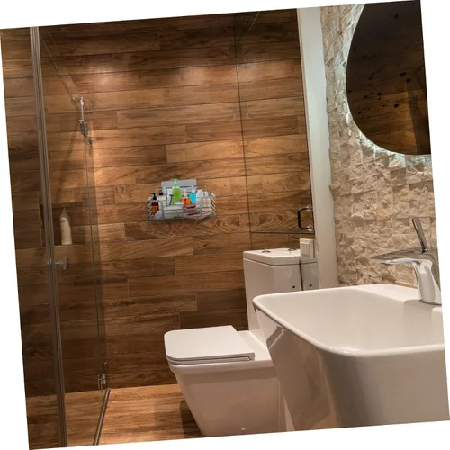 Vista 2 de ARTIBETTER Estante para secar platos, 2 unidades, estante de acero inoxidable, estantes de metal, organizador de alimentos, estante de baño