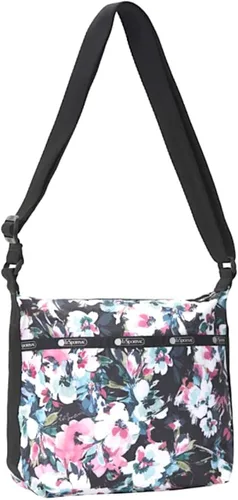 Vista 2 de LeSportsac Sweet Petals - Bolso cruzado pequeño estilo 3709color E457 romántico moderno inspirado en la acuarela floral flores ingeniosamente