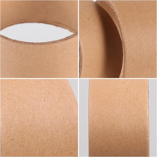 Vista 7 de Tubo de cartón marrón, 20 unidades, tubos de papel kraft para manualidades, rollos de cartón de extremo abierto, suministros de pintura para niños