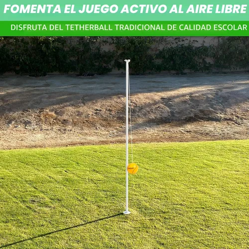 Vista 3 de GoSports - Juego de Tetherball de Patio - Tetherball al Aire Libre de Tamaño Completo