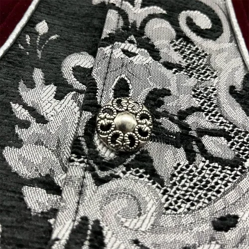Vista 6 de Chaqueta steampunk medieval para hombre, abrigo largo gótico victoriano para Halloween