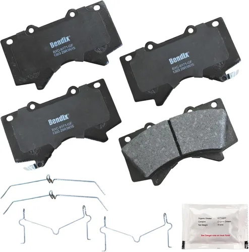 Vista 64 de Bendix - Pastillas de freno Priority1 CFM149 para Blue Bird TC1000, Chevrolet C30, Pickup, C35, C3500HD, G30, Van, K30, P30, R30, R3500, V30, V3500
