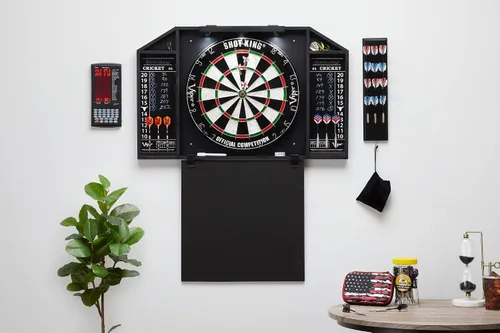 Vista 12 de Viper by GLD Products Resolute - Tablero de dardos, negro