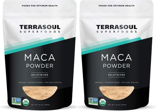 Vista 6 de Polvo de maca orgánico gelatinizado Terrasoul Superfoods