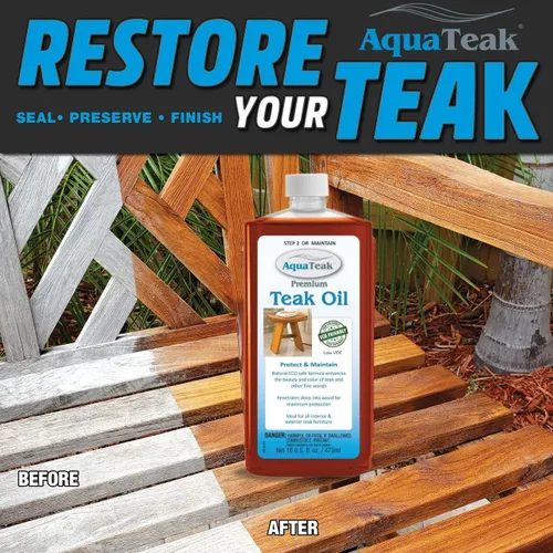 Vista 3 de AquaTeak Aceite de teca prémium
