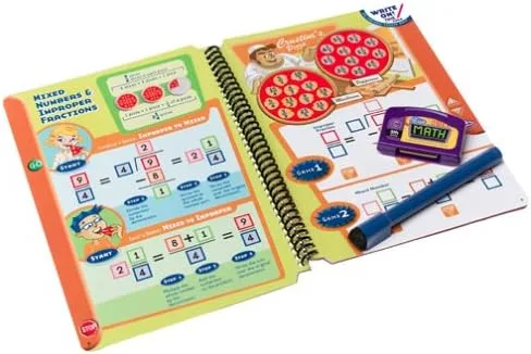 Vista 2 de Quantum Pad Library 5th Grado LeapPad libro Matemáticas