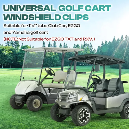 Vista 4 de Clips universales de retención para parabrisas EZGO CLUB CAR YAMAHA, juego de 2