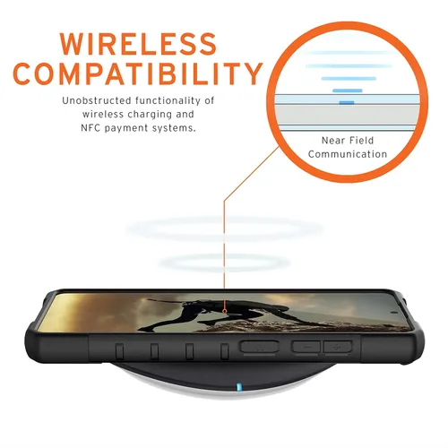 Vista 8 de URBAN ARMOR GEAR UAG - Funda protectora para Samsung Galaxy S20 FE/FE 5G, resistente, ligera, delgada, a prueba de golpes, color negro