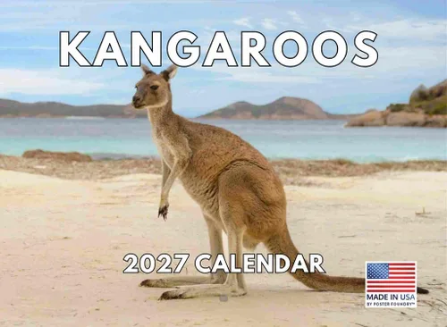 Vista 103 de Calendario mensual de pared de alpaca 2025 Fabricado en Estados Unidos