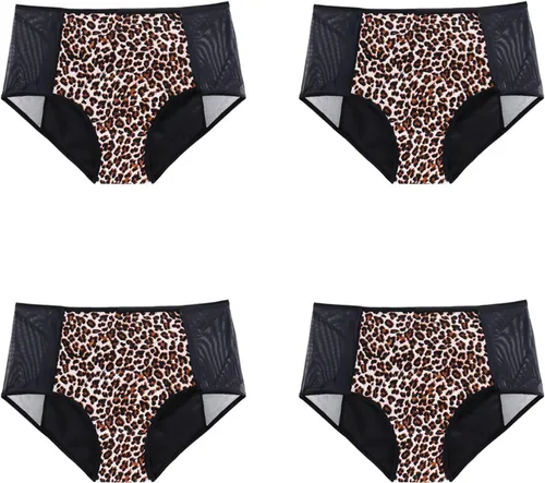 Vista 2 de Bragas de malla decorativas de encaje sexy para mujer con recortes, tallas grandes