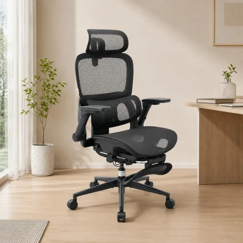 Vista 20 de SIHOO Silla de oficina ergonómica M57, silla de escritorio con respaldo