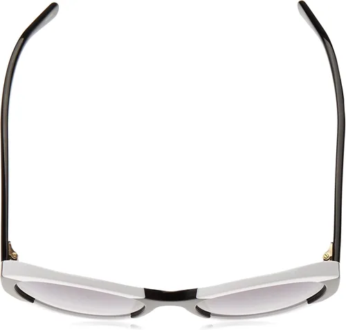 Vista 4 de Marc Jacobs Gafas de sol redondas gris SF Gold SP MARC 520S 080SFQ 56, Negro Blanco
