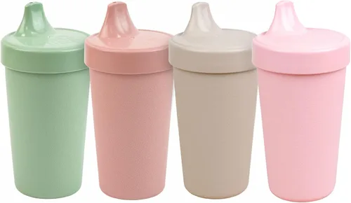 Vista 14 de Re-Play - Vasos con tapa y boquilla de 10 oz., hechos en EE.UU. para niños pequeños de 1 año en adelante, a prueba de derrames, aptos para Aqua Asst.