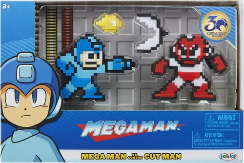 Vista 6 de Megaman 34175 MegaMan - Figura clásica de 8 bits (Mega Man vs. Cut Man)