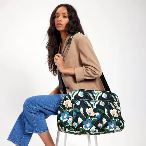 Vista 5 de Vera Bradley Bolsa de viaje de sarga de alto rendimiento