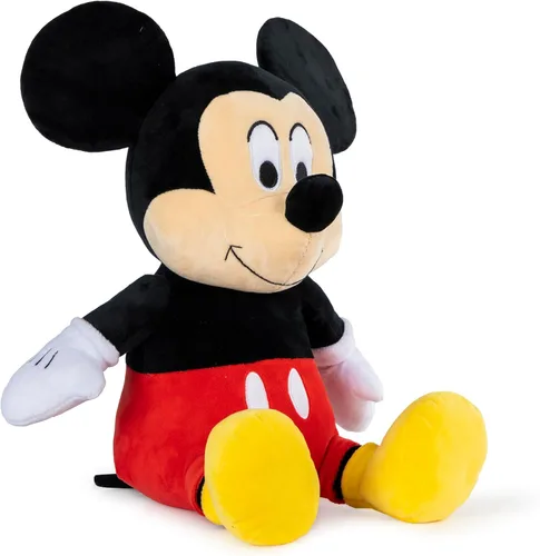 Vista 3 de Jay Franco Disney Mickey Mouse - Almohada de peluche súper suave - Almohada de personaje - Microfibra de poliéster - 17 pulgadas Negro - Mickey Mouse