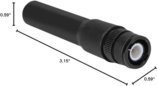 Vista 10 de Antena de radio suave VHF UHF 136-174MHz 144MHz-430MHz Radio bidireccional Walkie Talkie de alta ganancia BNC compatible con TK300 TK320 para radios