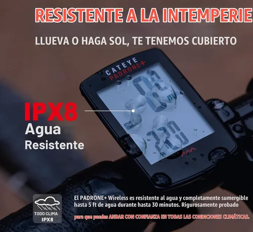 Vista 7 de CATEYE - Ordenador inalámbrico para bicicletas Padrone Plus