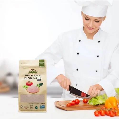 Vista 4 de Himalayan Chef - Sal rosa del Himalaya, grano fino, 2 libras (paquete de 2)