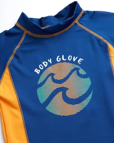 Vista 4 de Body Glove Conjunto de traje de baño de 2 piezas UPF 50+ para niños (talla 4-18)