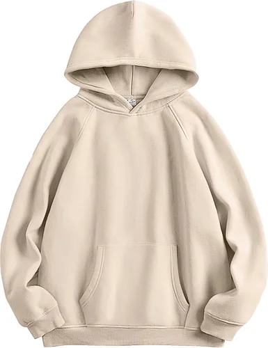 Vista 143 de ANRABESS - Sudaderas con capucha para mujer, sobre talla, de vellón de manga larga, modelo de 2024, para otoño
