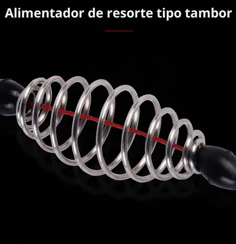Vista 3 de Dyxssm Trampa anzuelos de pesca de carpa cebos de pesca con alimentador de carpa de primavera (paquete de 4)