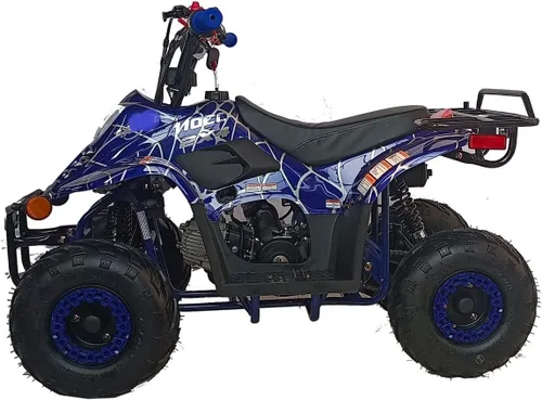 Vista 9 de HHH 110cc ATV Boulder 110B1 Gas Quad Youth Niños completamente automáticos 4 Wheeler