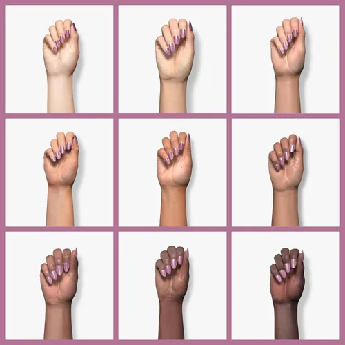 Vista 4 de GAOY Esmalte de uñas de gel color lila nude, 16ml, esmalte de gel neutro traslúcido que se quita con remojo, curado con luz UV para arte de uñas
