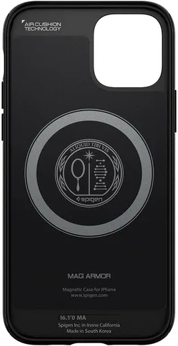 Vista 6 de Spigen - Carcasa rígida para iPhone 12 (2020), carcasa diseñada para iPhone 12 Pro (2020) - Edición para padres